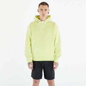 Nike Solo Swoosh Men's Fleece Pullover Hoodie Luminous Green/ White