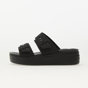 Crocs Brooklyn Buckle Low Wedge Black