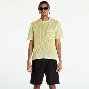 Stüssy O'Dyed Mesh Crew UNISEX Tie Dye Yellow