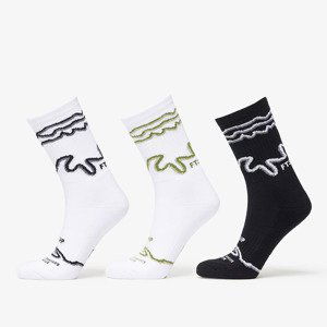 Footshop The Stripes Socks 3-Pack Multicolor