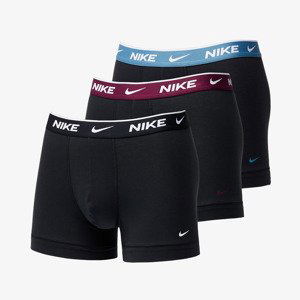 Nike Everyday Cotton Stretch Dri-FIT Trunk 3-Pack Black