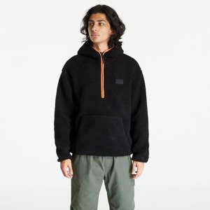 Calvin Klein Jeans Sherpa Half-Zip Hoodie Black