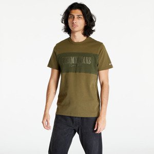 Tommy Jeans Tjm Reg Linear Block Green