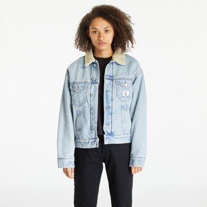 Calvin Klein Jeans Sherpa Denim Jacket Blue