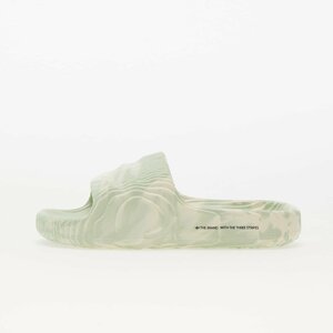 adidas Adilette 22 Core White/ Linen Green/ Core Black