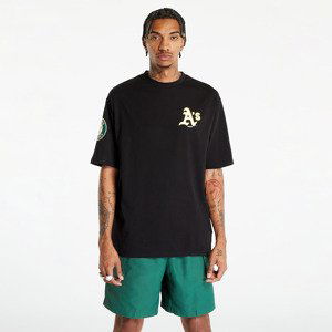 New Era Oakland Athletics Mlb Large Logo Oversized Tee Black