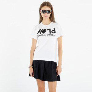 Comme des Garçons PLAY Short Sleeve Tee White