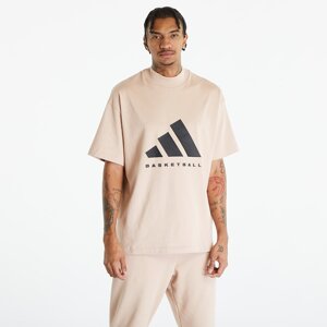 adidas Basketball Tee Ash Pearl