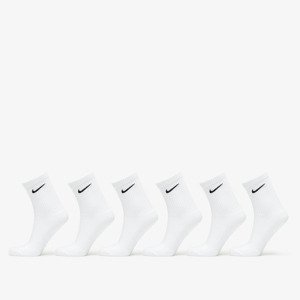 Nike Everyday Cushion Crew Socks 6-Pack White