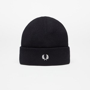 FRED PERRY Merino Wool Beanie Black