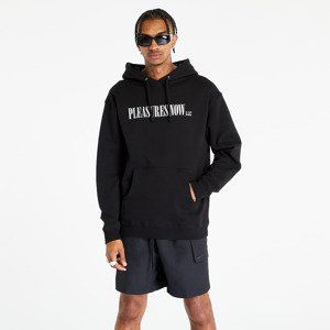 PLEASURES LLC Fleece Hoodie Black