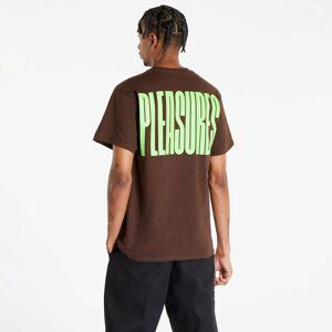 PLEASURES Master T-Shirt Brown