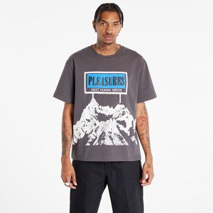 PLEASURES Human Needs Heavyweight Shirt Charcoal Grey