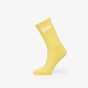 Patta Basic Sport Socks Old Gold