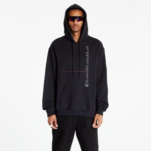 FRED PERRY x RAF SIMONS Printed Hooded Sweatshirt Black