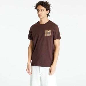 The North Face S/S Fine Tee Coal Brown/ Coal Brown Water Distortion Print