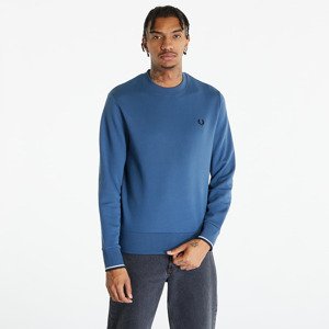 FRED PERRY Crew Neck Sweatshirt Midnight Blue