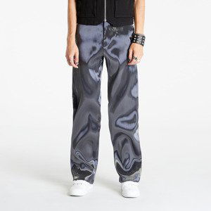 HELIOT EMIL Liquid Metal Trousers Metal