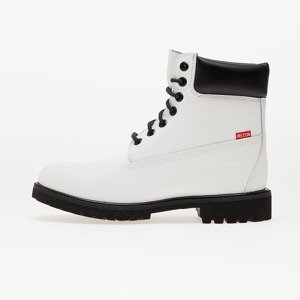 Timberland 6 Inch Lace Up Waterproof Boot White