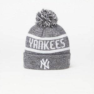 New Era New York Yankees Jake Bobble Knit Beanie Hat Black/ White