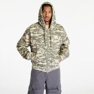 Patta Digi Camo Waffle Zip Hooded Sweater Multi/ Digi Camo