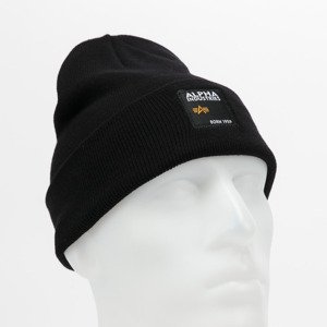 Alpha Industries Label Beanie Black