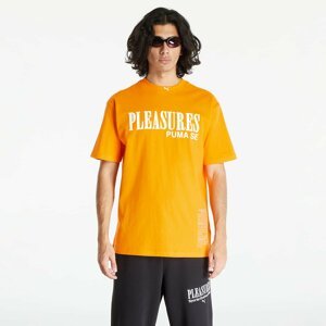 Puma x PLEASURES Typo Short Sleeve Tee Orange