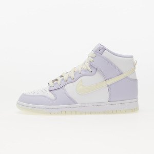 Nike W Dunk High White/ Coconut Milk-Oxygen Purple