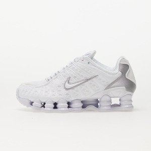 Nike W Shox TL White/ White-Metallic Silver-Max Orange