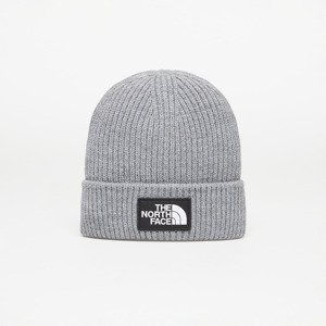 The North Face Tnf Logo Box Cuffed Beanie Tnf Medium Grey Heather