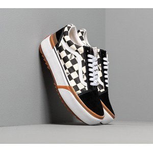 Vans Old Skool Stacked (Checkerboard) Black/ True White