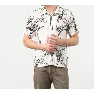 Stüssy Banana Tree Shortsleeve Shirt Off White