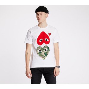 Comme des Garçons PLAY Tee White