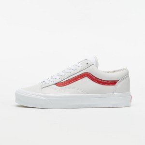 Vans OG Style 36 LX (Leather) Red/ True White