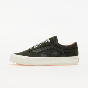 Vans Vault OG Old Skool LX (Yoshida & Co Porter) Green/ Orange