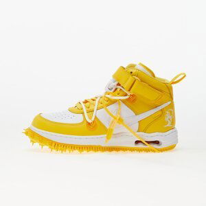 Nike x Off-White Air Force 1 Mid White/ White-Varsity Maize