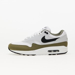 Nike Air Max 1 White/ Black-Pure Platinum-Medium Olive