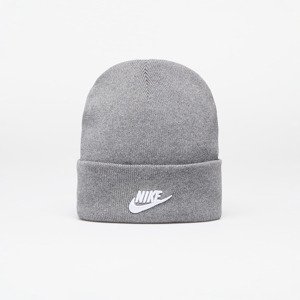 Nike Peak Tall Cuff Futura Beanie Carbon Heather/ White