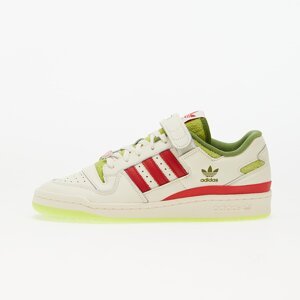 adidas x The Grinch Forum Low Core White/ Collegiate Red/ Solar Slime