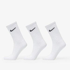 Nike Cushioned Training Crew Socks 3-Pack White