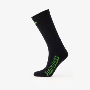 PLEASURES Knock Out Socks Black