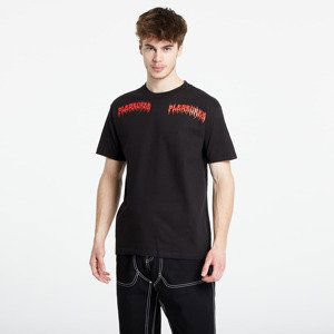 PLEASURES Ripped T-Shirt Black