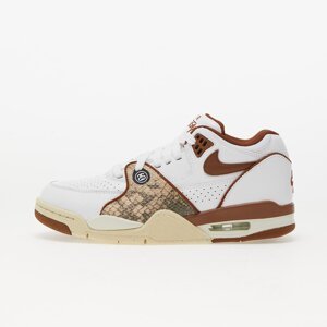 Nike x Stüssy Air Flight '89 Low Sp White/ Pecan-Fossil