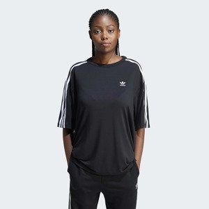 adidas 3 Stripe Os Tee Black