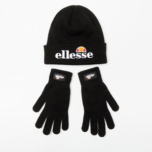 Ellesse Velly Beanie & Bubb Gloves Black