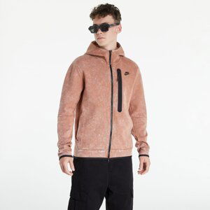 Nike NSW Tech Fleece Wash Full-Zip Hoodie Mineral Clay/ Black