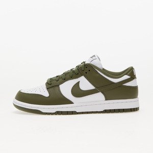 Nike Dunk Low White/ Medium Olive-White