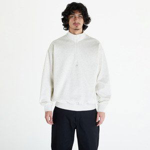 adidas Adi Basketball 1/2 Zip Sweatshirt UNISEX Cream White Melange