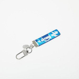 A BATHING APE ABC Camo Keychain Blue