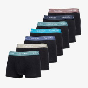 Calvin Klein Cotton Stretch Low Rise Trunk 7-Pack Black